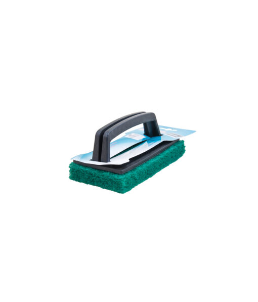 Scourer Pad Brush With Handle