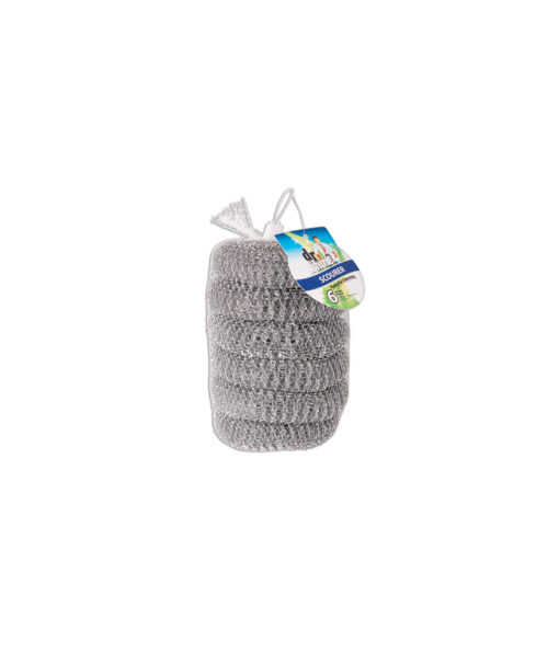 Scourer Steel Wire 6pc