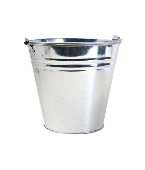 Galvanized zinc bucket in capacity of 10L