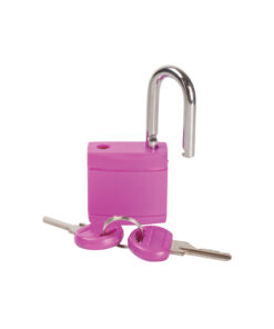 Pink padlock with pink keys