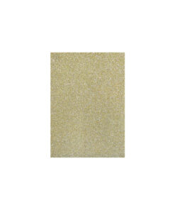 Gold glitter EVA Foam sheet in A4 size coming in pack of 10