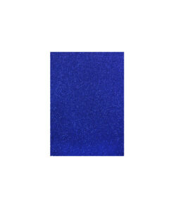 Blue glitter EVA Foam sheet in A4 size coming in pack of 10