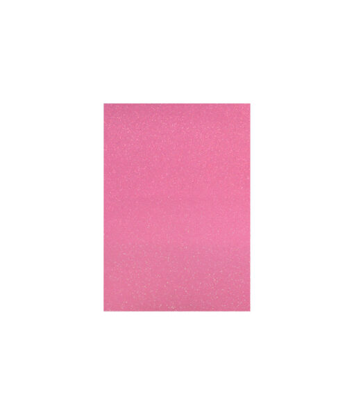 Light pink A4 Iridescent Glitter EVA Foam Sheets in pack of 10