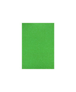 Green A4 Iridescent Glitter EVA Foam Sheets in pack of 10