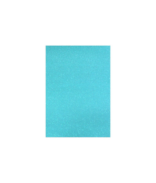 Light blue A4 Iridescent Glitter EVA Foam Sheets in pack of 10