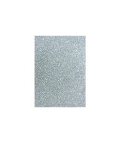 Silver glitter cardboard sheet in A4 size coming in pack of 10