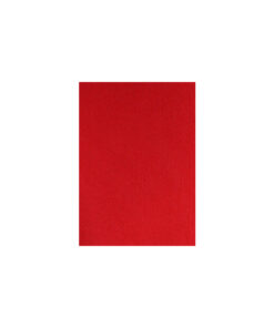 Red soft felt sheet in A4 size coming in pack of 10