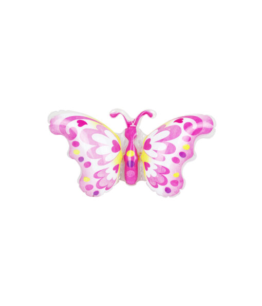 Inflatable Butterfly Pink On Wristband