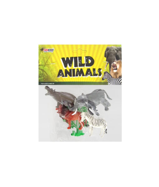 Assorted wild animal figures