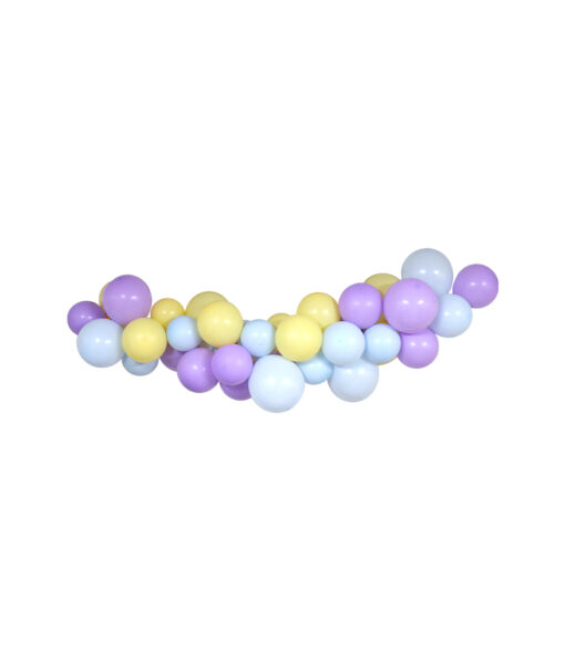 Pastel latex balloon garland kit coming in set of 50 pieces