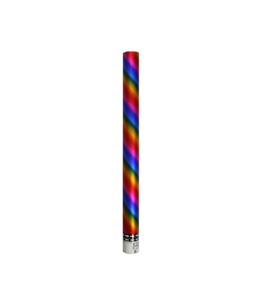 Rainbow streamers party cannon in length of 60cm