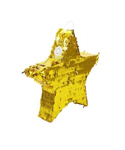 Gold Foil Star Pinata