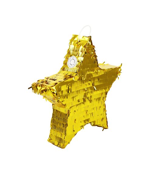 Gold Foil Star Pinata