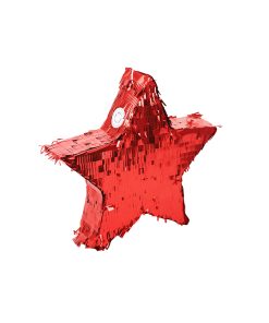 Red Foil Star Pinata