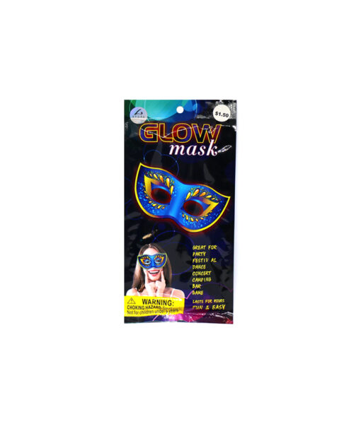 Glow in the dark masquerade mask