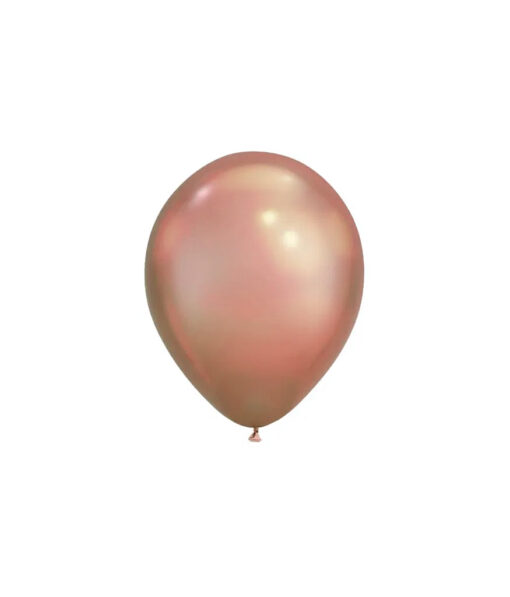 Rose Gold Chrome Latex Balloons 12inch 8pk