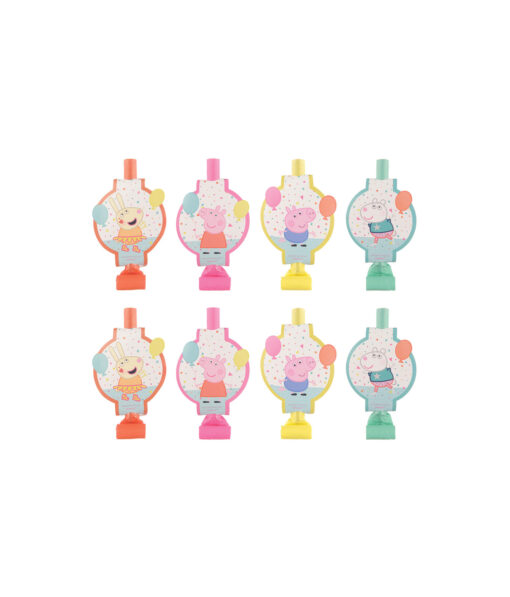 Peppa Pig Party Blowouts 8pk