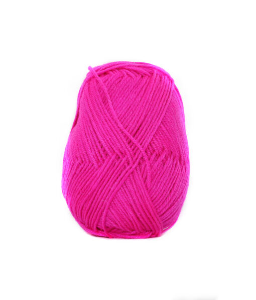 Hot-Pink Knitting Yarn 100g