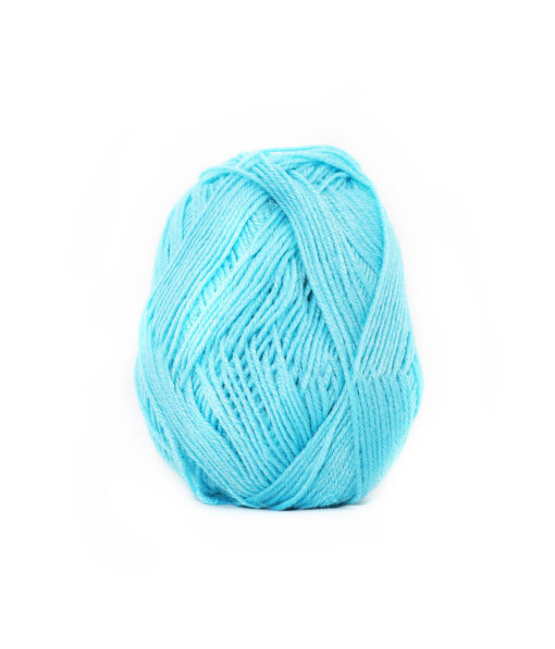 Light-Blue Knitting Yarn 100g