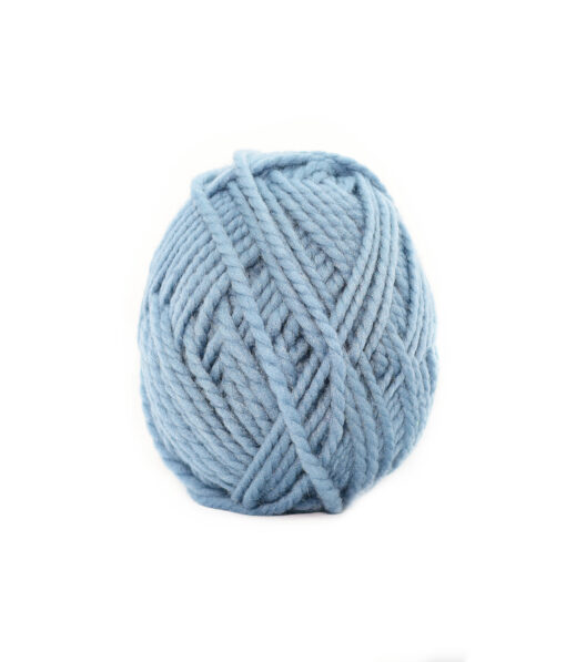Light Blue Twisted Cable Knitting Yarn 100g