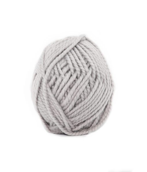 Light Grey Twisted Cable Knitting Yarn 100g