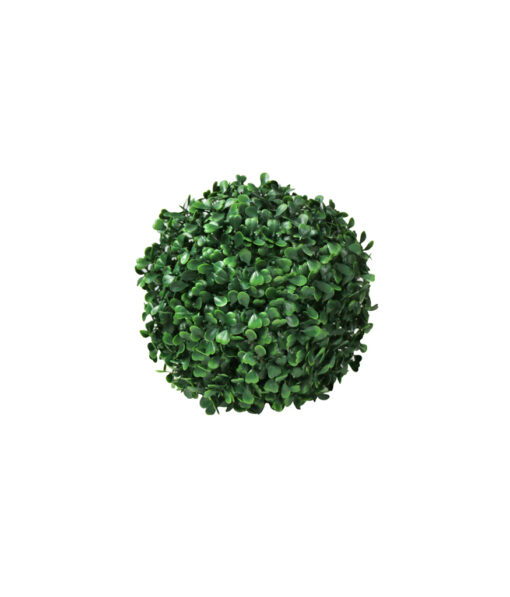 Artificial plastic leaf ball in size of 18cm