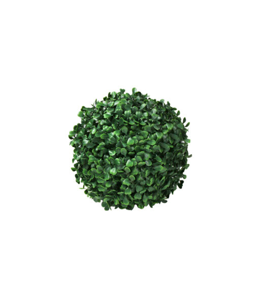 Artificial plastic leaf ball in size of 38cm