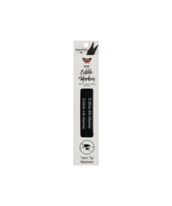 GoBake twin tip edible markers in black colour