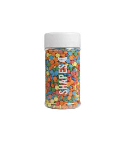 Rainbow colour gobake shape sprinkles