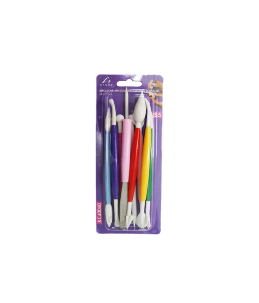 Cake fondant decorating tool set coming in pack of 16 pieces