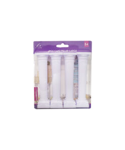 Decorative cake pillars coming in pack of 4 pieces