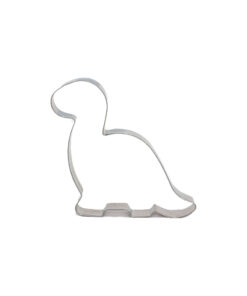 Dinosaur shaped cookie cutter