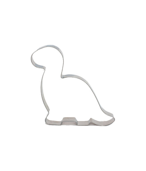 Dinosaur shaped cookie cutter