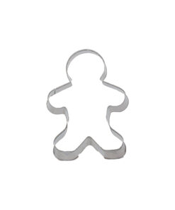 Large gingerbread man shape cookie cutter