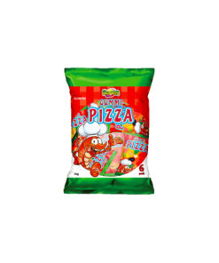 Gummy pizza lolly coming in pack of 6 bags