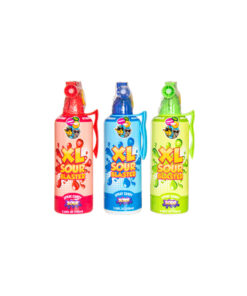 XL Sour blaster candy spray in strawberry, blue raspberry and apple flavour coming in bottle of 105ml