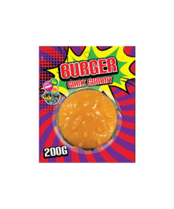 Giant burger gummy coming in package of 200g