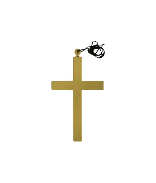 Golden cross necklace