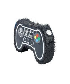 Black Game Controller Pinata