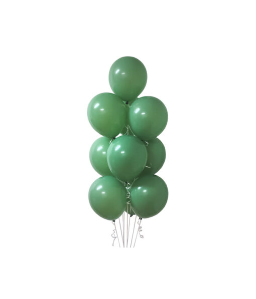 Bean Green Morandi Latex Balloons 12inch 20pk