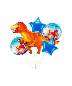 dinosaur party balloon set 8pc