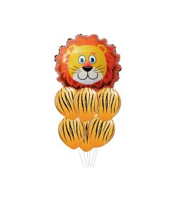 Lion theme Party Balloons 7pc