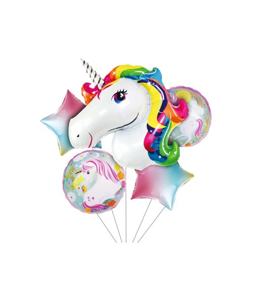 Unicorn Party Balloon Set 5pc