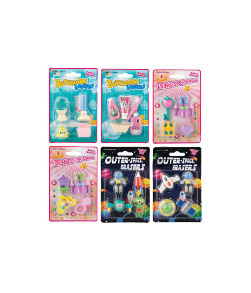 Novelty Erasers Assorted