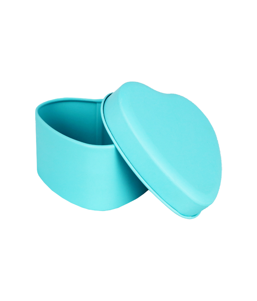 Blue Heart Tin Box 9.5cm 2pk | LookSharpStore