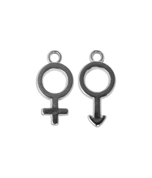 Gender Charms 2.4cm 30pk