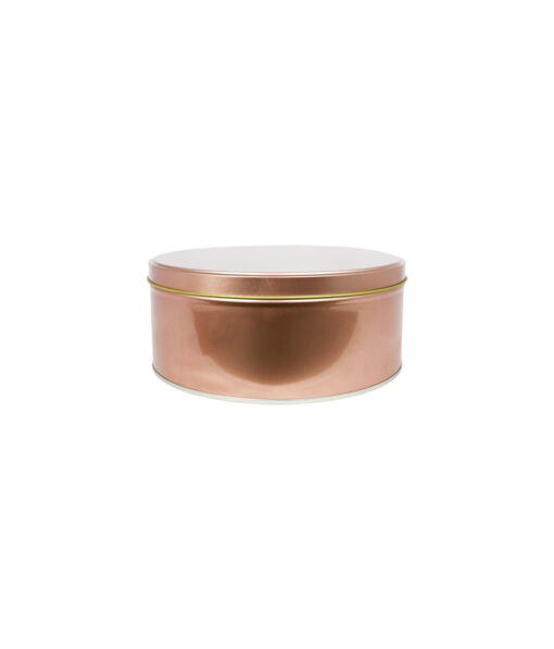 Rose Gold Cake Tin Box 14.3cm