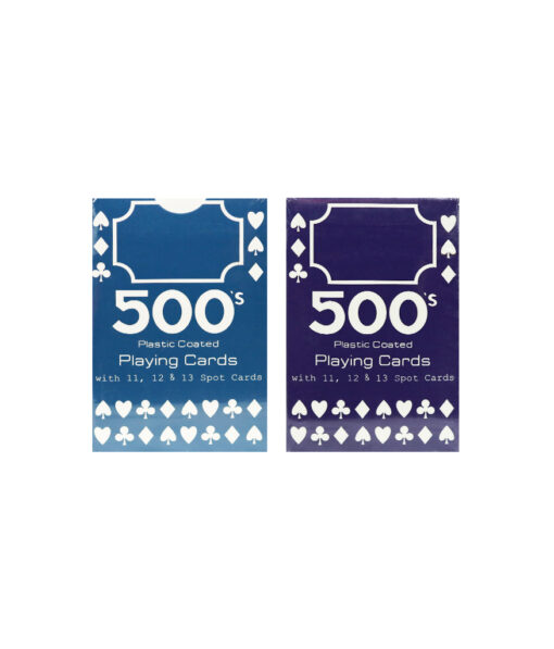 500 Playing Cards Assorted