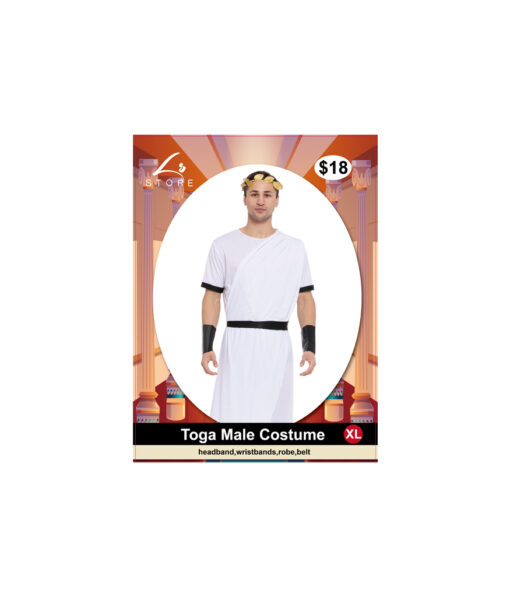 Male Toga Costume XL