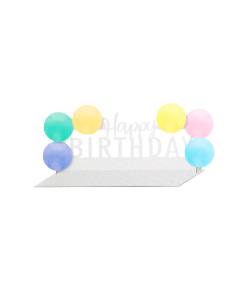 Birthday Cake Table Tray